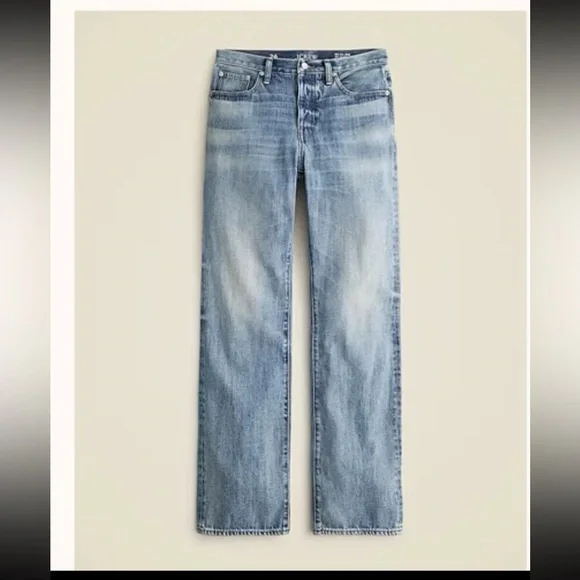 NWT J. Crew Mid-rise slouchy jean in 1984 rigid 
size 34 - Picture 2 of 12